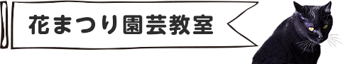 花まつり園芸教室